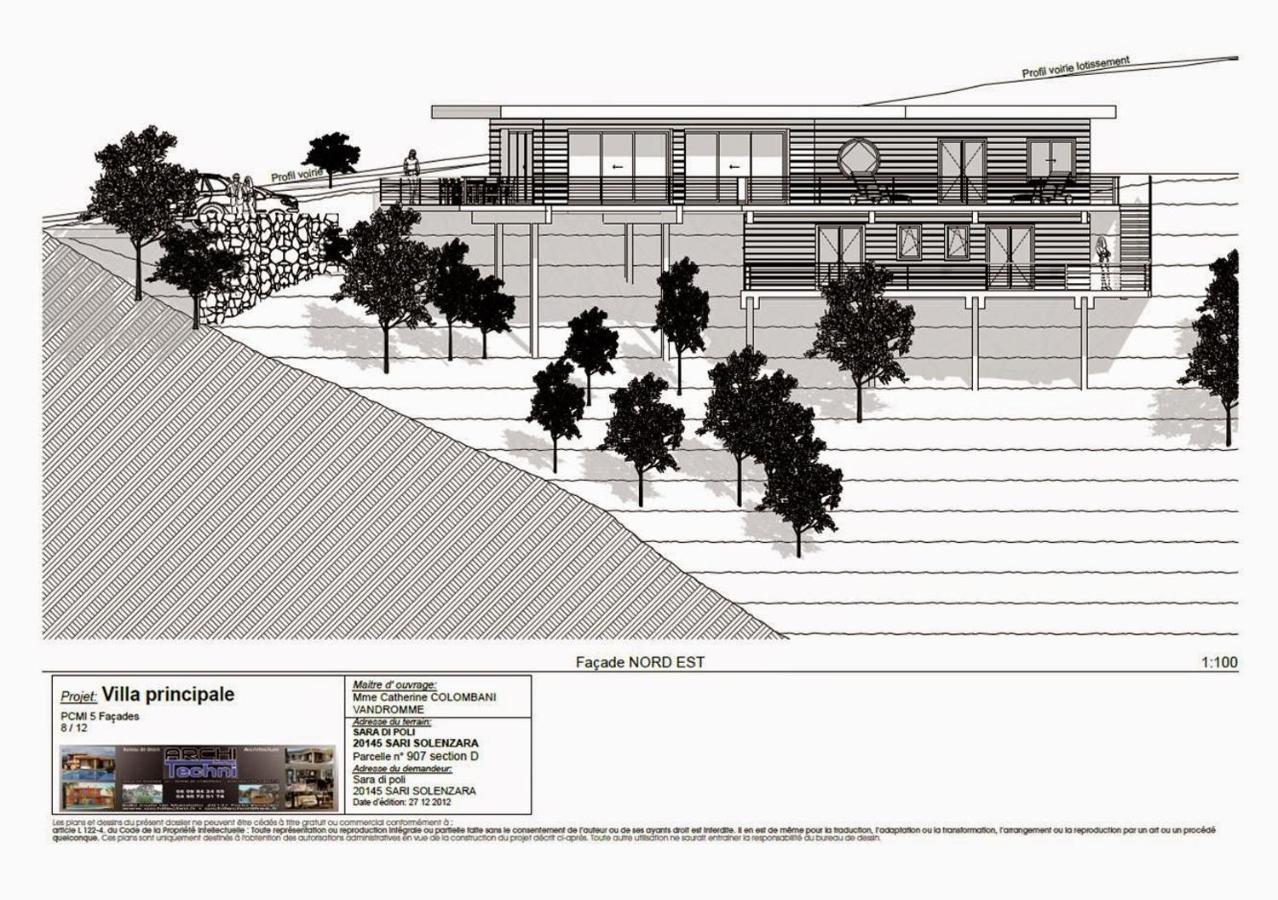 Villa L'Alpana En Bois Vue Mer A 180 Degres Sari-Solenzara Luaran gambar