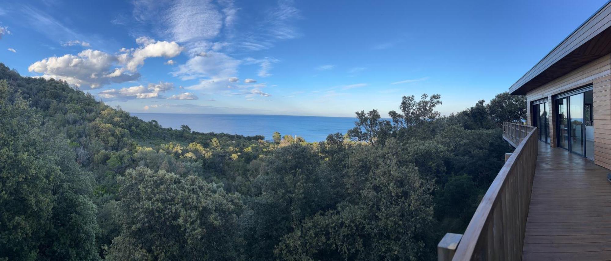 Villa L'Alpana En Bois Vue Mer A 180 Degres Sari-Solenzara Luaran gambar